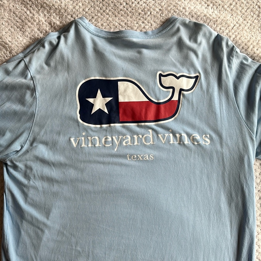 Vineyard Vines Texas Long-Sleeve Pocket Tee
